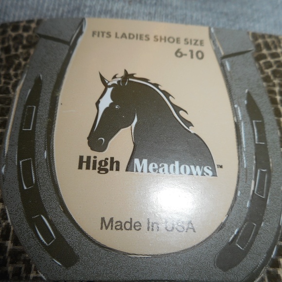 1 Pair High Meadows Cat 80 % Cotton Cushion Socks - Picture 2 of 5